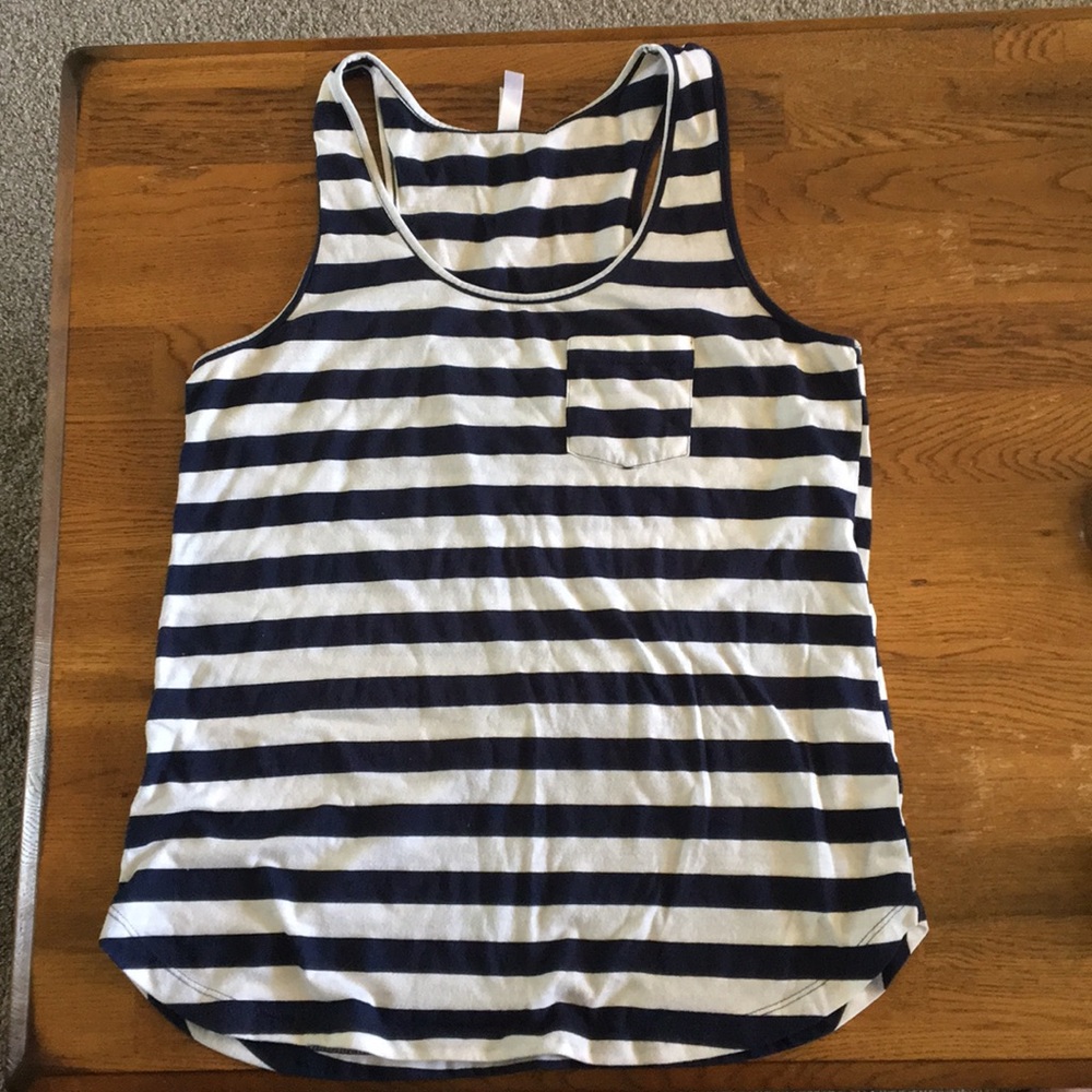 Striped tank top